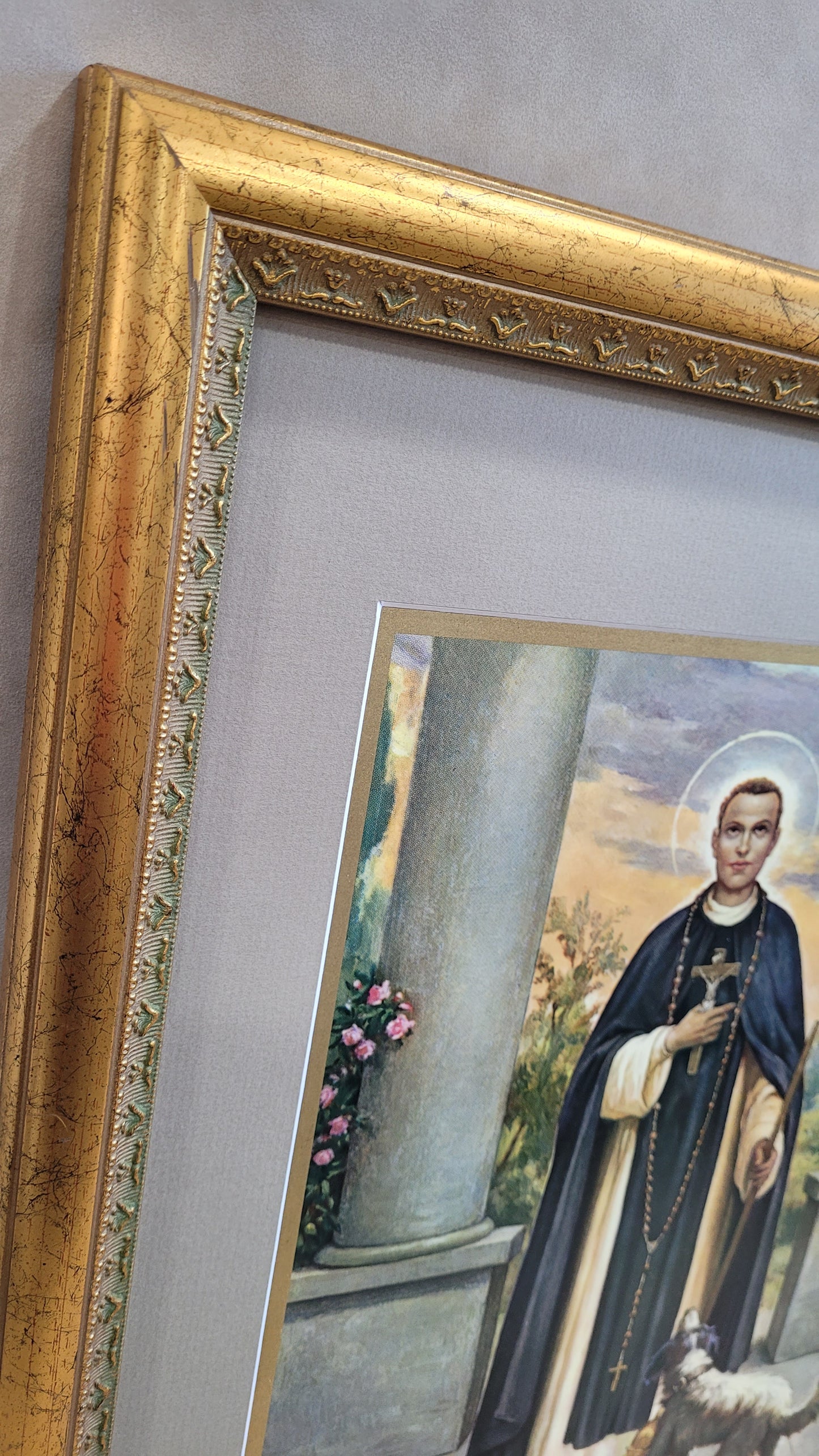 St. Martin de Porres Custom Framed print