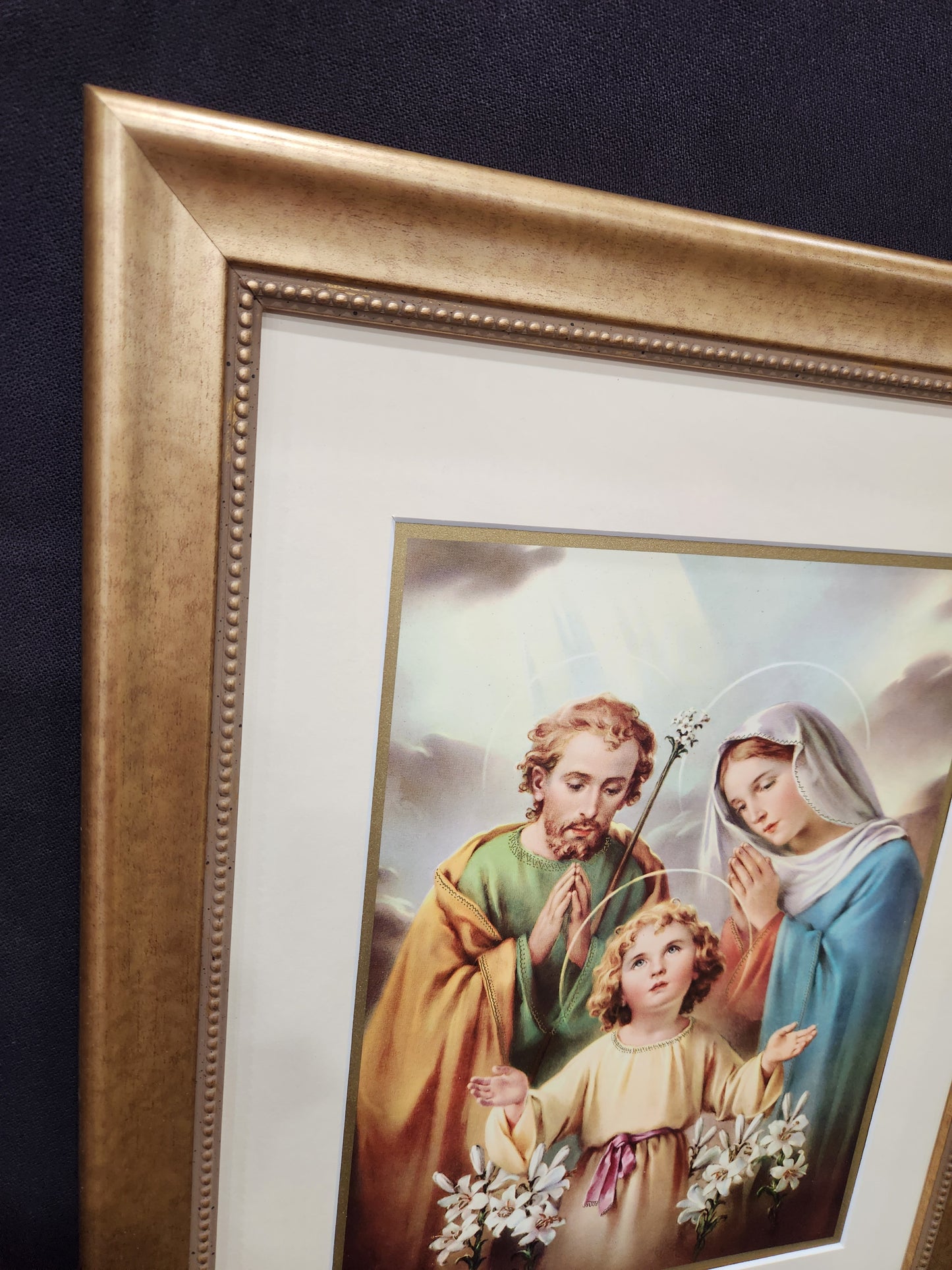 Holy Family framed picture
