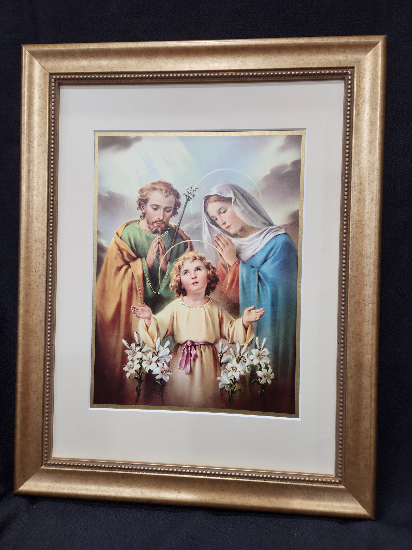 Holy Family framed picture
