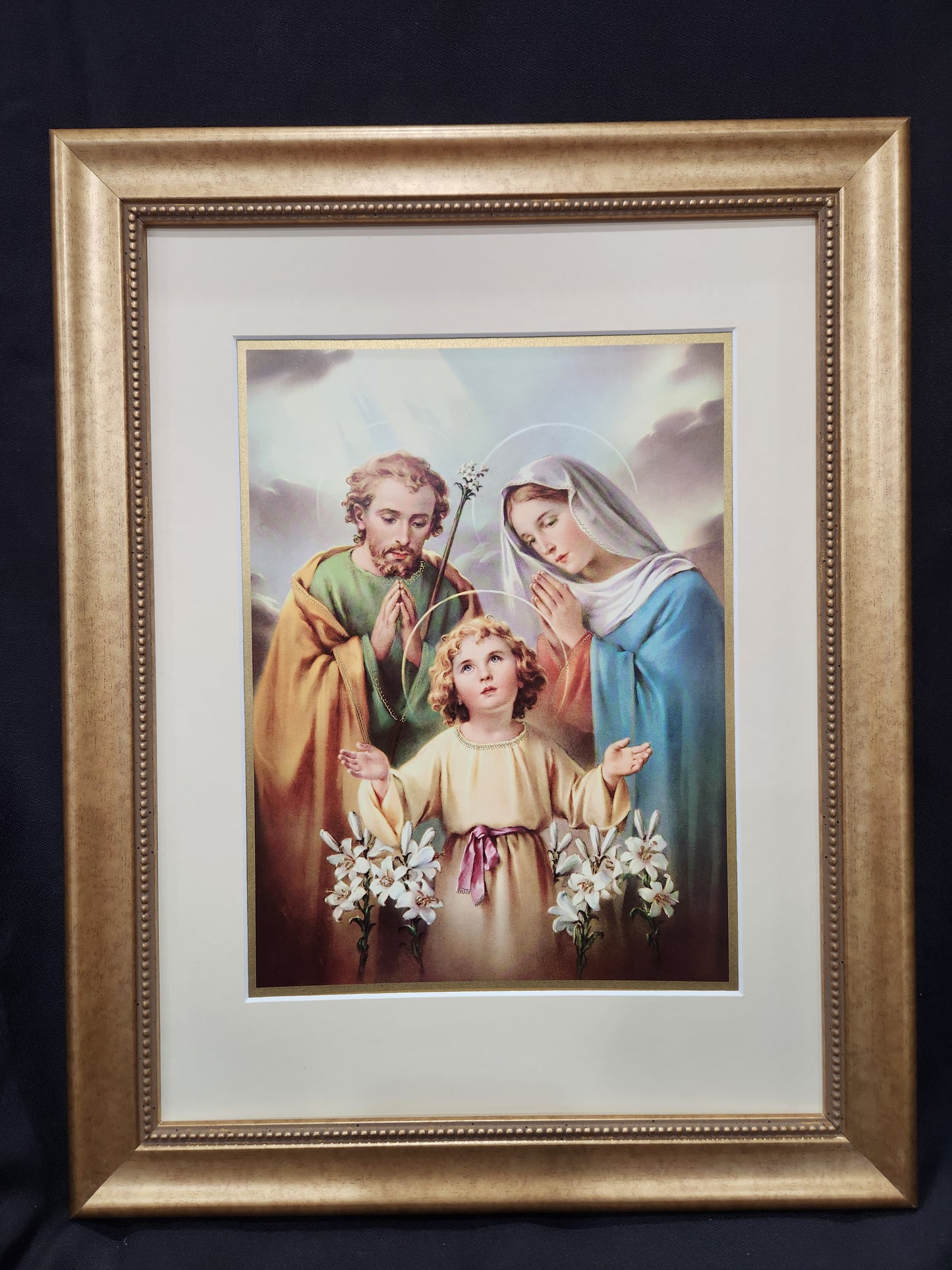 Holy Family framed picture